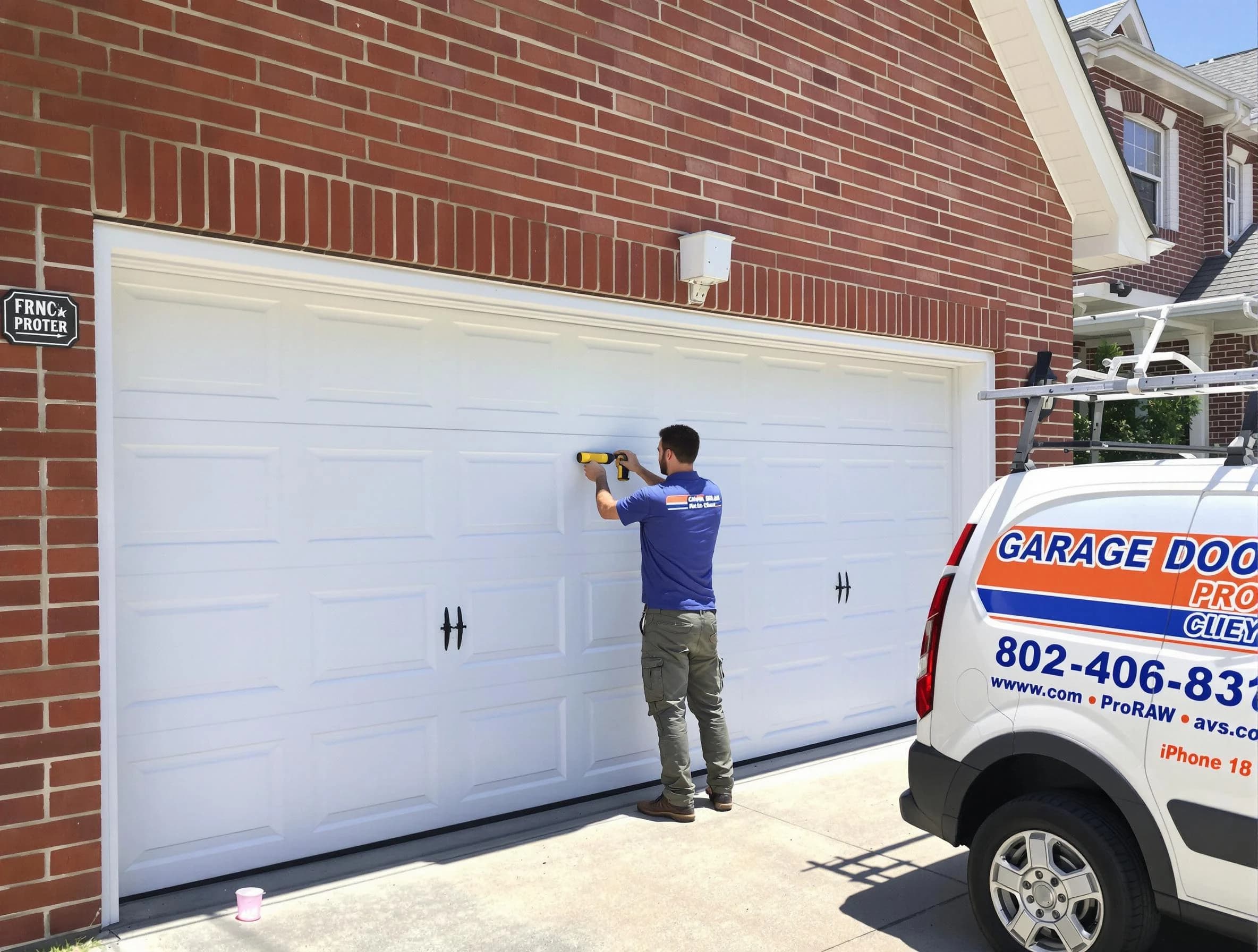 Local garage door repair service by Carefree Garage Door Repair in Carefree