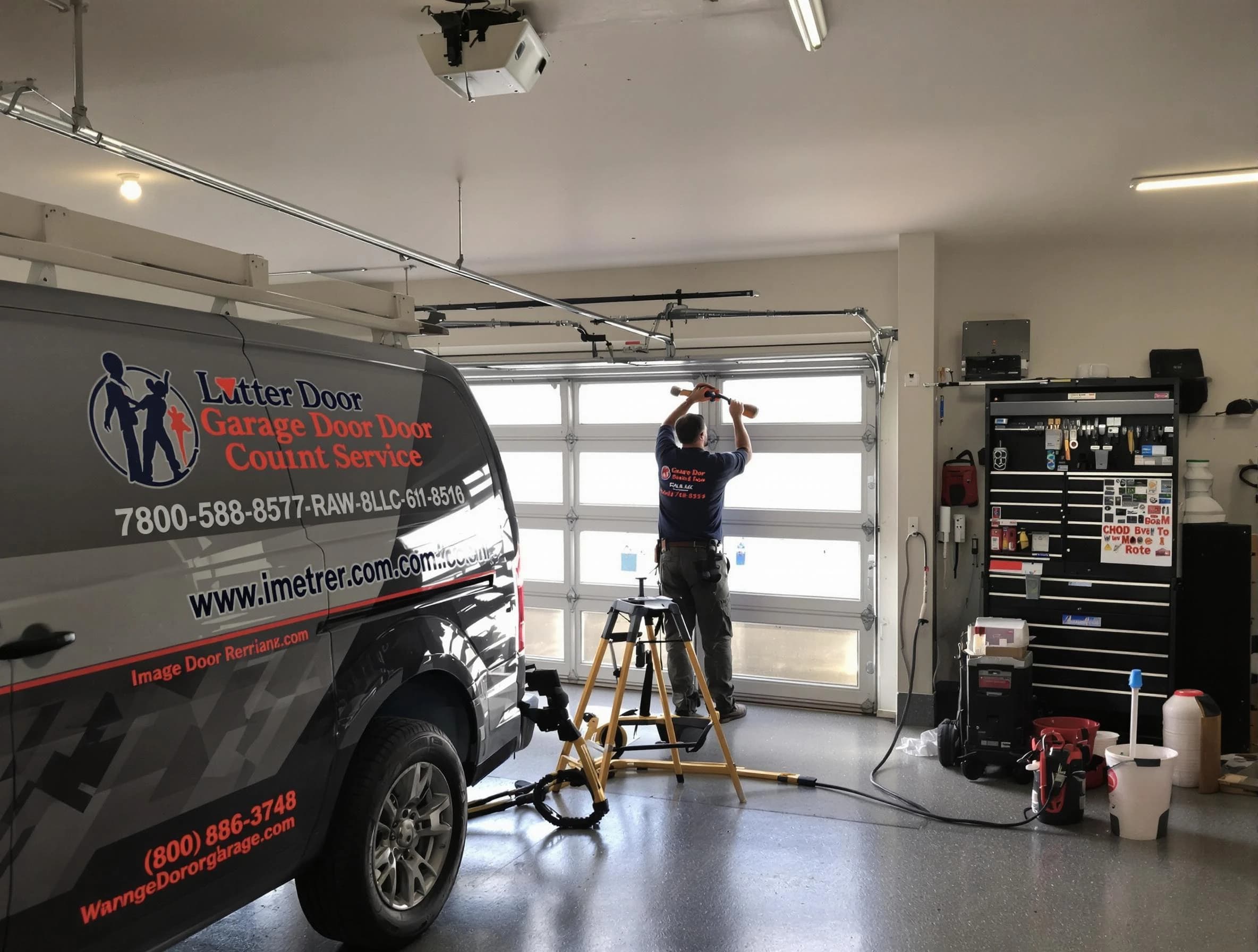 Carefree Garage Door Repair rapid response team performing same-day repair in Carefree