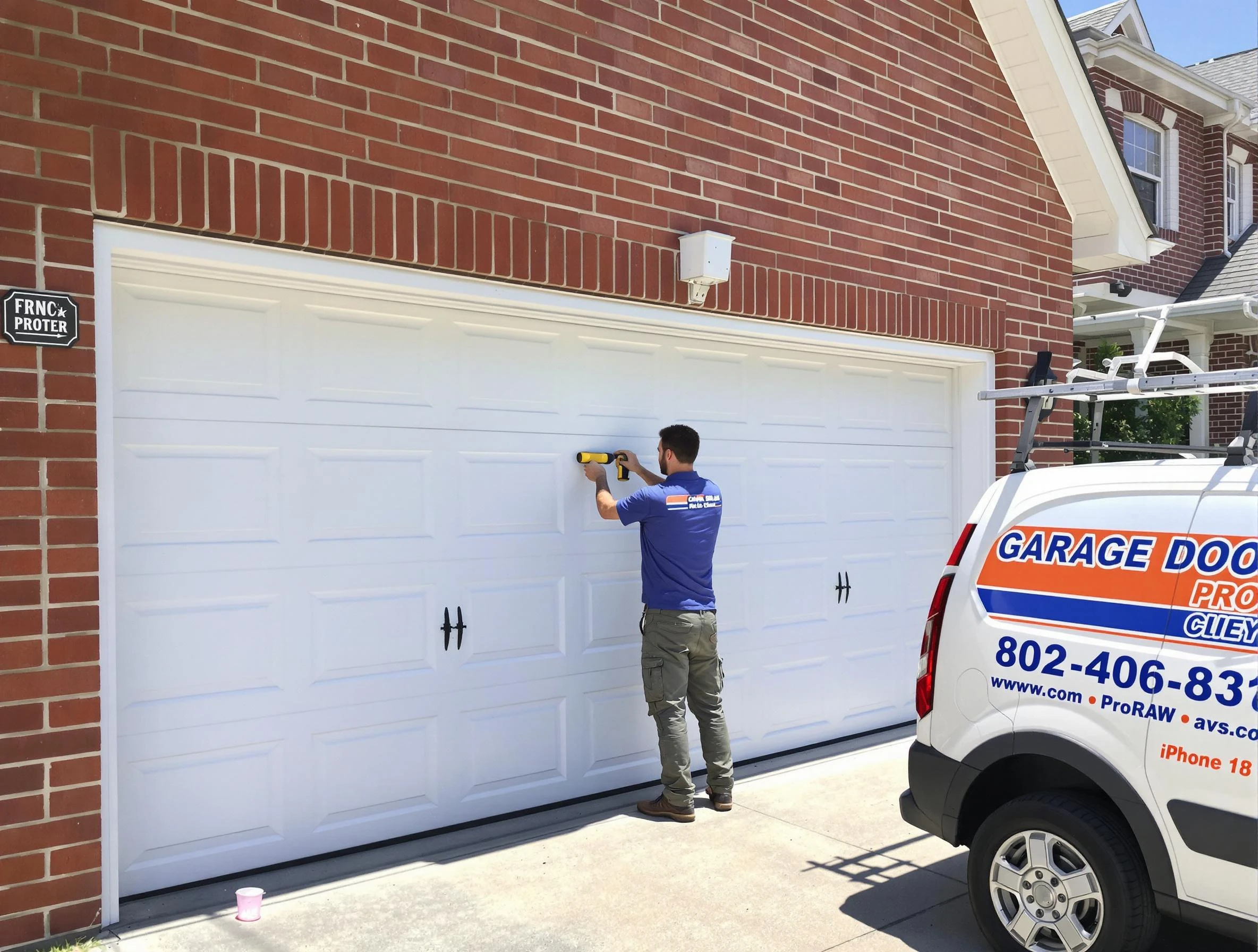 Local garage door repair service by Carefree Garage Door Repair in Carefree